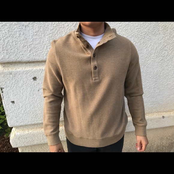 Other - ‼️LIGHT BROWN BUTTON UP Sweater‼️